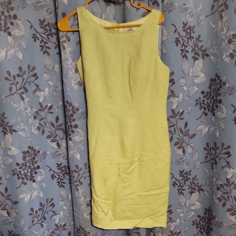 Jessica Howard Yellow Midi Dress